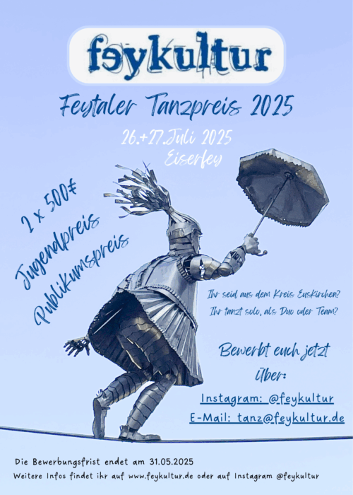 Plakat Feytaler_Tanzpreis_2025